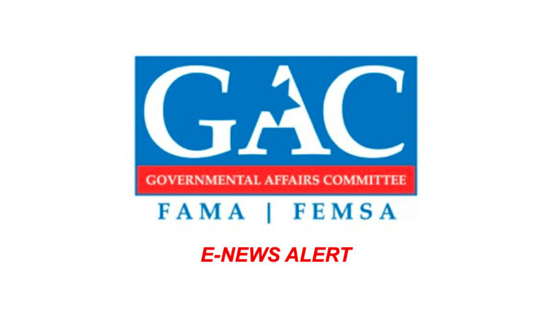 Gac logo with E-News Alert